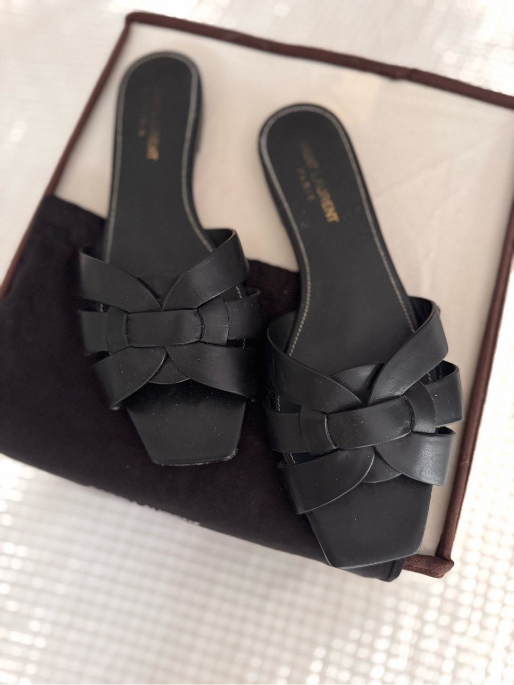 Saint Laurent Tribute Sandal
